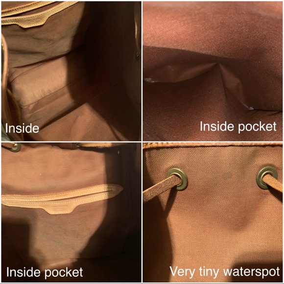 {sold} AUTH Louis Vuitton Montsouris GM - Picture 3 of 8